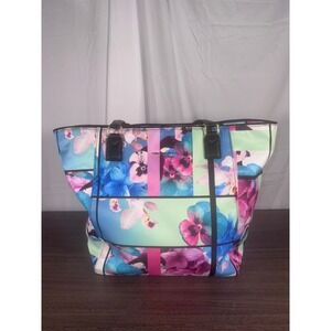 Vera Bradley Floral Ella Tote‎ Bag Large Multicolor Shoulder Bag Mid 2010s